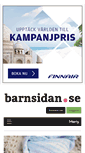 Mobile Screenshot of barnsidan.se